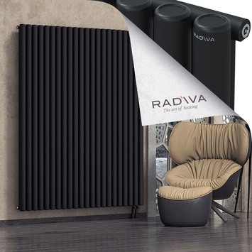 Mati Radiateur En Aluminium 1900x1624 Noir - Thumbnail