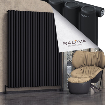 Mati Radiateur En Aluminium 1900x1698 Noir - Thumbnail