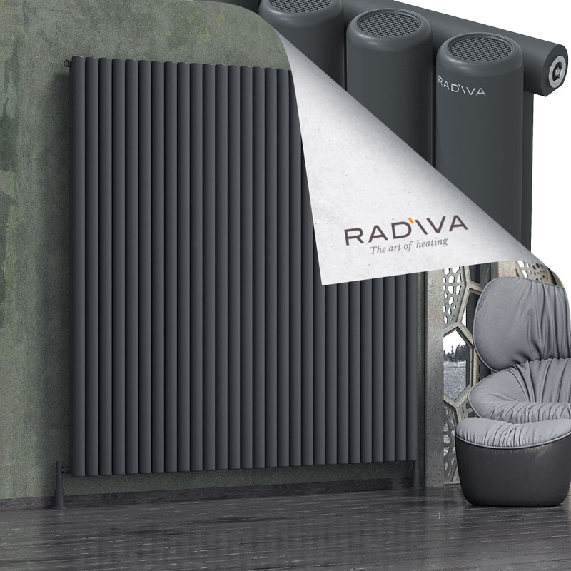 Mati Radiateur En Aluminium 1900x2068 Anthracite Foncé