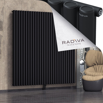 Mati Radiateur En Aluminium 1900x2068 Noir - Thumbnail