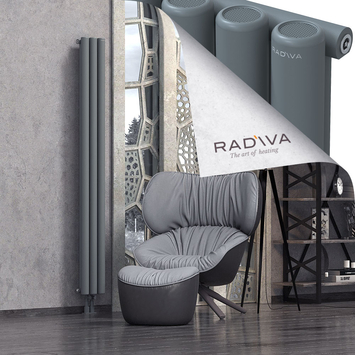 Mati Radiateur En Aluminium 1900x218 Anthracite - Thumbnail