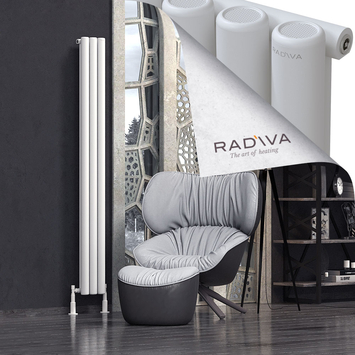 Mati Radiateur En Aluminium 1900x218 Blanc - Thumbnail