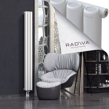 Mati Radiateur En Aluminium 1900x218 Blanc - Thumbnail