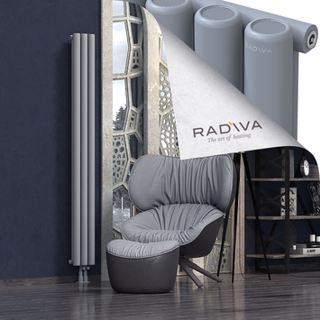 Mati Radiateur En Aluminium 1900x218 Gris - Thumbnail