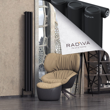 Mati Radiateur En Aluminium 1900x218 Noir - Thumbnail