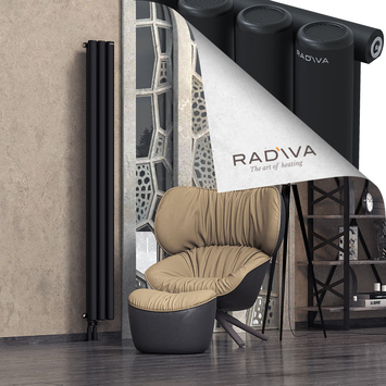 Mati Radiateur En Aluminium 1900x218 Noir - Thumbnail