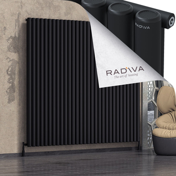 Mati Radiateur En Aluminium 1900x2216 Noir - Thumbnail