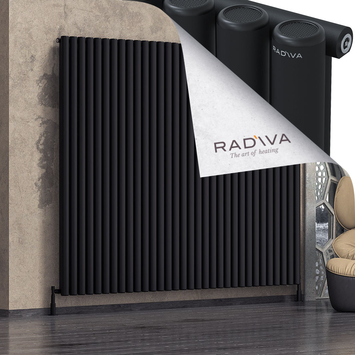 Mati Radiateur En Aluminium 1900x2364 Noir - Thumbnail