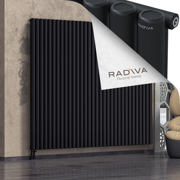 Mati Radiateur En Aluminium 1900x2364 Noir - Thumbnail