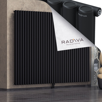 Mati Radiateur En Aluminium 1900x2586 Noir - Thumbnail