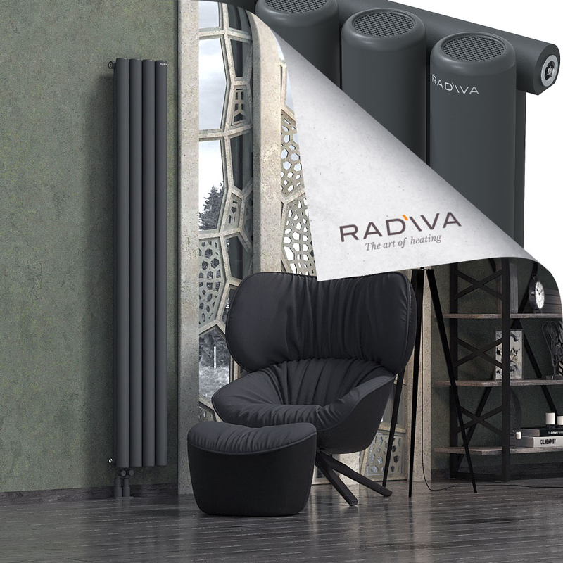 Mati Radiateur En Aluminium 1900x292 Anthracite Foncé