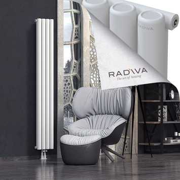 Mati Radiateur En Aluminium 1900x292 Blanc - Thumbnail