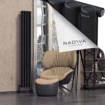 Mati Radiateur En Aluminium 1900x292 Noir - Thumbnail