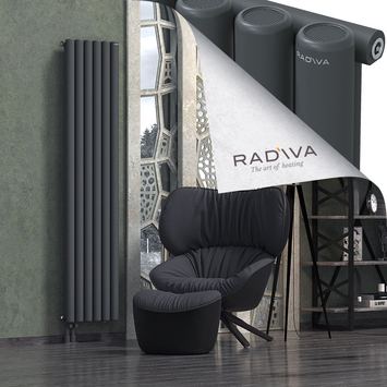 Mati Radiateur En Aluminium 1900x440 Anthracite Foncé - Thumbnail