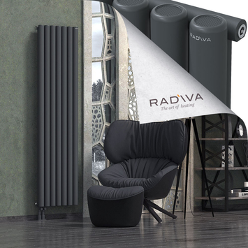 Mati Radiateur En Aluminium 1900x514 Anthracite Foncé - Thumbnail