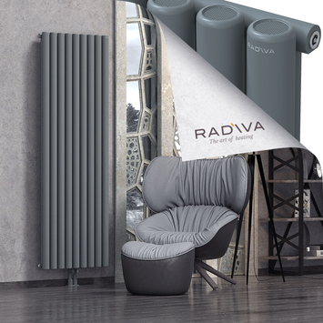 Mati Radiateur En Aluminium 1900x662 Anthracite - Thumbnail