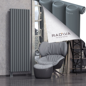 Mati Radiateur En Aluminium 1900x736 Anthracite - Thumbnail