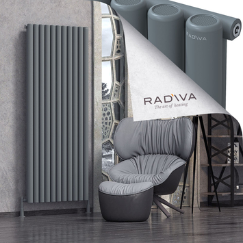 Mati Radiateur En Aluminium 1900x810 Anthracite - Thumbnail