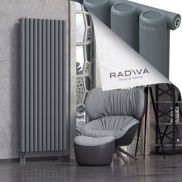 Mati Radiateur En Aluminium 1900x810 Anthracite - Thumbnail