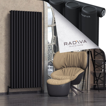 Mati Radiateur En Aluminium 1900x958 Noir - Thumbnail