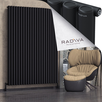 Mati Radiateur En Aluminium 2000x1624 Noir - Thumbnail