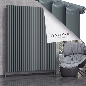 Mati Radiateur En Aluminium 2000x1846 Anthracite - Thumbnail