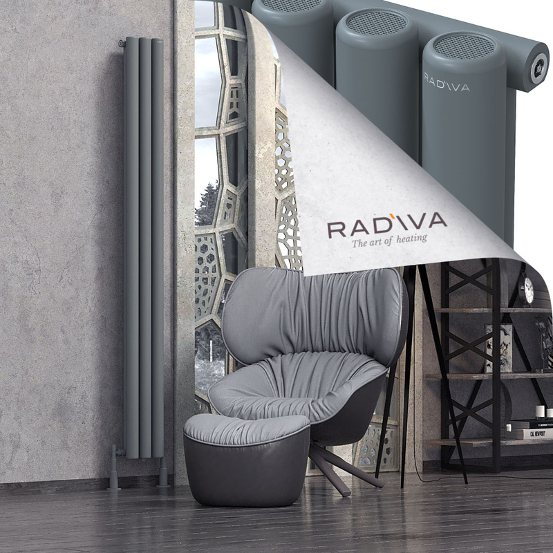 Mati Radiateur En Aluminium 2000x218 Anthracite