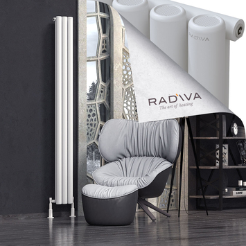 Mati Radiateur En Aluminium 2000x218 Blanc - Thumbnail