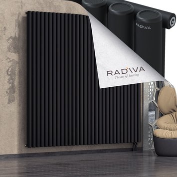 Mati Radiateur En Aluminium 2000x2216 Noir - Thumbnail