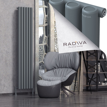 Mati Radiateur En Aluminium 2000x440 Anthracite - Thumbnail