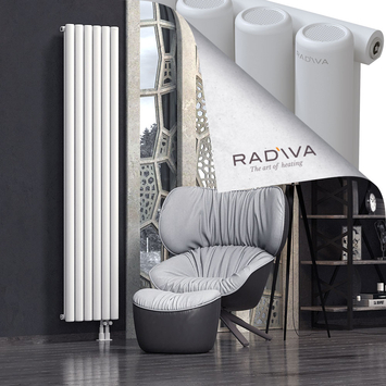 Mati Radiateur En Aluminium 2000x440 Blanc - Thumbnail