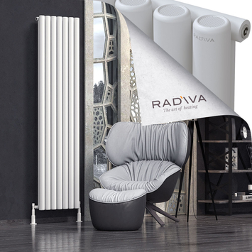 Mati Radiateur En Aluminium 2000x514 Blanc - Thumbnail