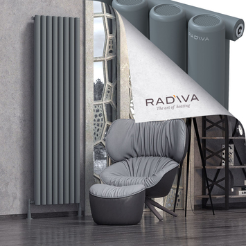 Mati Radiateur En Aluminium 2000x588 Anthracite - Thumbnail