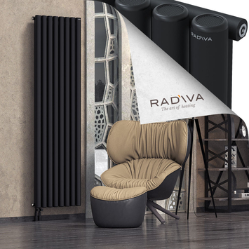 Mati Radiateur En Aluminium 2000x588 Noir - Thumbnail