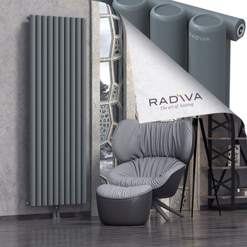 Mati Radiateur En Aluminium 2000x736 Anthracite - Thumbnail