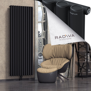 Mati Radiateur En Aluminium 2000x810 Noir - Thumbnail