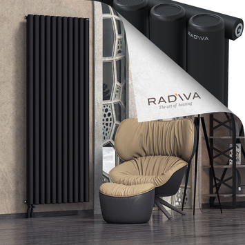 Mati Radiateur En Aluminium 2000x810 Noir - Thumbnail