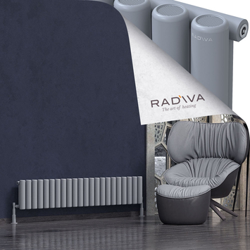 Mati Radiateur En Aluminium 300x1624 Gris - Thumbnail