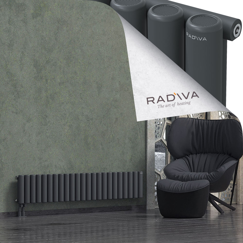 Mati Radiateur En Aluminium 300x1698 Anthracite Foncé