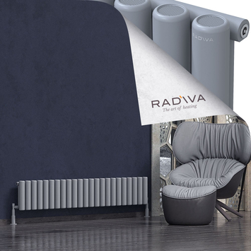 Mati Radiateur En Aluminium 300x1698 Gris - Thumbnail