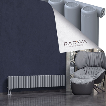 Mati Radiateur En Aluminium 300x1772 Gris - Thumbnail