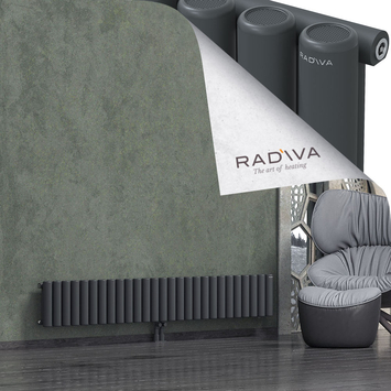 Mati Radiateur En Aluminium 300x1994 Anthracite Foncé - Thumbnail