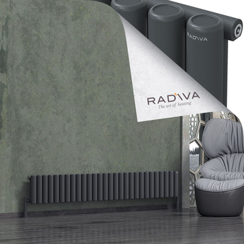 Mati Radiateur En Aluminium 300x2068 Anthracite Foncé - Thumbnail