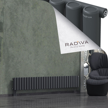 Mati Radiateur En Aluminium 300x2068 Anthracite Foncé - Thumbnail