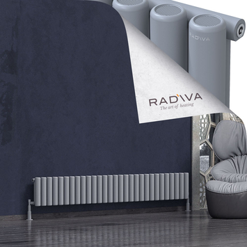 Mati Radiateur En Aluminium 300x2142 Gris - Thumbnail