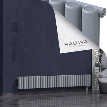 Mati Radiateur En Aluminium 300x2364 Gris - Thumbnail