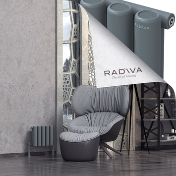 Mati Radiateur En Aluminium 300x366 Anthracite - Thumbnail