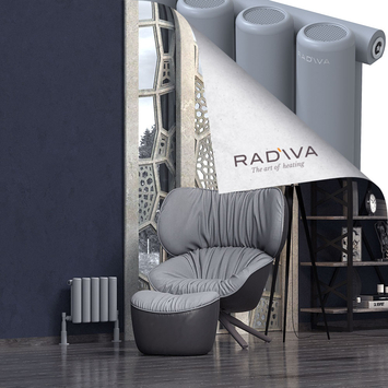 Mati Radiateur En Aluminium 300x366 Gris - Thumbnail