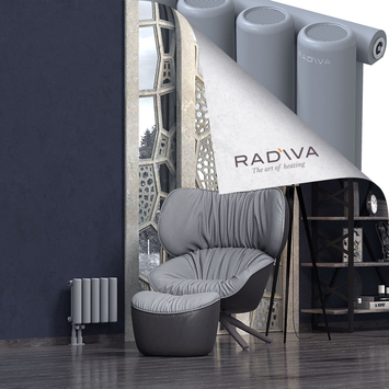 Mati Radiateur En Aluminium 300x366 Gris - Thumbnail