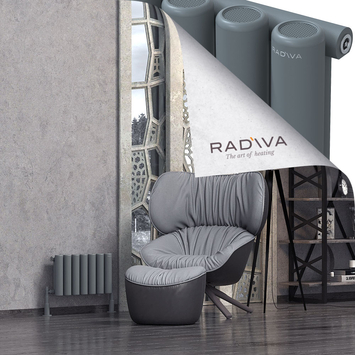 Mati Radiateur En Aluminium 300x514 Anthracite - Thumbnail